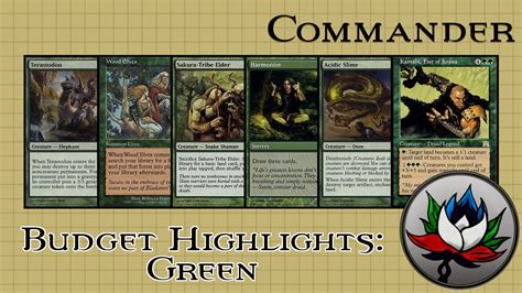 best green edh cards
